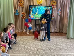 Для воспитанников дошкольного отделения школы № 22 поселка Дубовая роща прошло мероприятие по пожарной безопасности