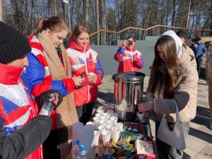 В Раменском городском парке состоялся митинг, посвященный воссоединению Крыма с Россией