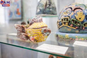 В поселке Гжель Раменского округа открылась выставка работ участников «Активного долголетия»