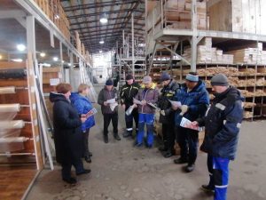 Директор ТУ «Гжель» Нина Ширенина провела встречу с трудовым коллективом ИП Межуевой Натальи Николаевны