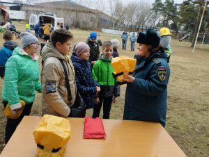 Пожарные провели познавательную встречу для школьников в Раменском
