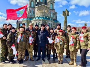 Раменские поисковики приняли участие в открытии «Вахты Памяти-2025»