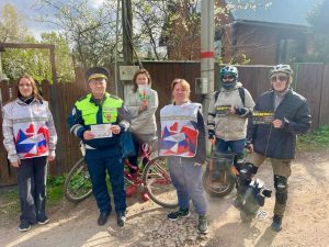 Волонтеры и Госавтоинспекция провели рейд в садоводствах ТУ «Гжель» Раменского округа