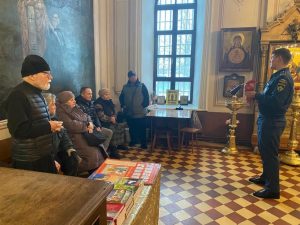 Инструктаж по пожарной безопасности провели с церковнослужителями Раменской Епархии