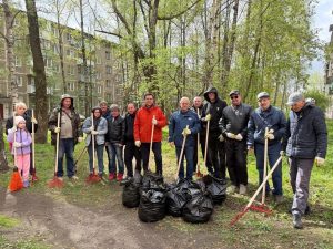 Жители Раменского навели порядок в своих дворах