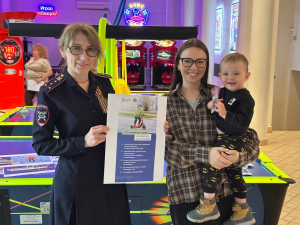 Госавтоинспекция и Рамавтодор провели акцию «Безопасная мобильность» в игровом центре кинотеатра г. Раменское