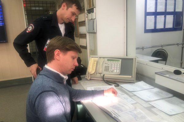 Представитель Общественного совета проверил работу Дежурной части МУ МВД России «Раменское»
