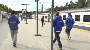 Рейд по профилактике травматизма на железной дороге провели на станции Есенинская Раменского округа