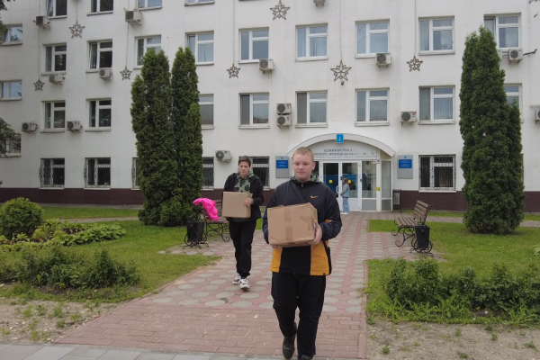 Раменчане продолжают помогать жителям и бойцам ЛНР