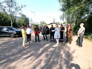 Директор ТУ «Гжель» Раменского округа Нина Ширенина встретилась с коллективом УМД «Гжельское» в поселке Электроизолятор