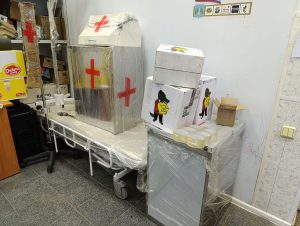 Волонтеры Раменского округа благодарят за помощь бойцам подразделения медицинской роты