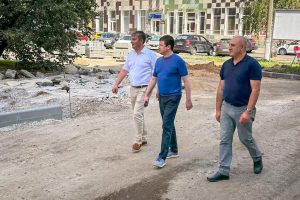 Завершен ремонт дороги на улице Дергаевской в Раменском