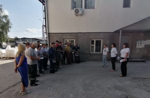 28 июля в деревне Трошково состоялась встреча директора территориального управления «Гжель» Раменского муниципального округа Нины Александровны Ширениной с коллективом АО «Электрокерамика».