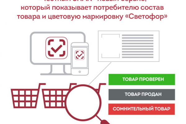 С 2018 года Роспотребнадзор реализует проект добровольной маркировки пищевых продуктов «Светофор»