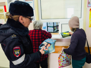 Раменская Госавтоинспекция посетила амбулаторию в Дубовой роще