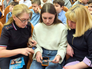 Открытый урок по безопасности дорожного движения в СОШ № 22