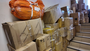 Волонтеры Раменского камуфляжного центра направили гуманитарную помощь участникам специальной военной операции.