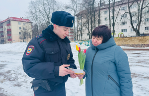 Сотрудники МУ МВД России «Раменское» приняли участие в акции